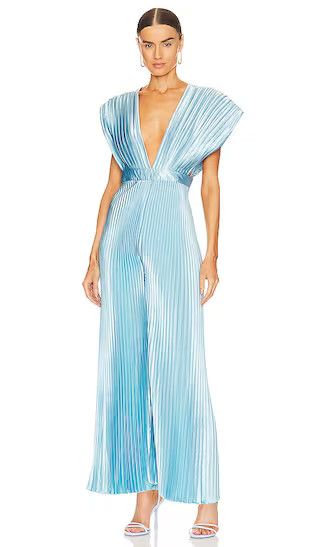 Gala Jumpsuit in Summer Blue | Revolve Clothing (Global)