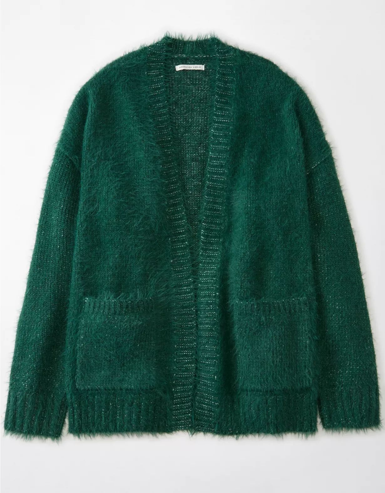 AE Whoa So Cozy Fuzzy Cardigan | American Eagle Outfitters (US & CA)