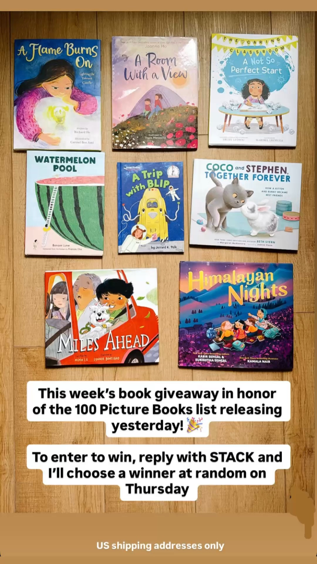 Book Giveaway 6/9