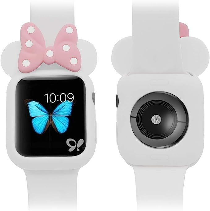 Soft Silicone Mouse Ears Protective Case Disney Character Compatible with I Watch Series 4 40MM 4... | Amazon (US)