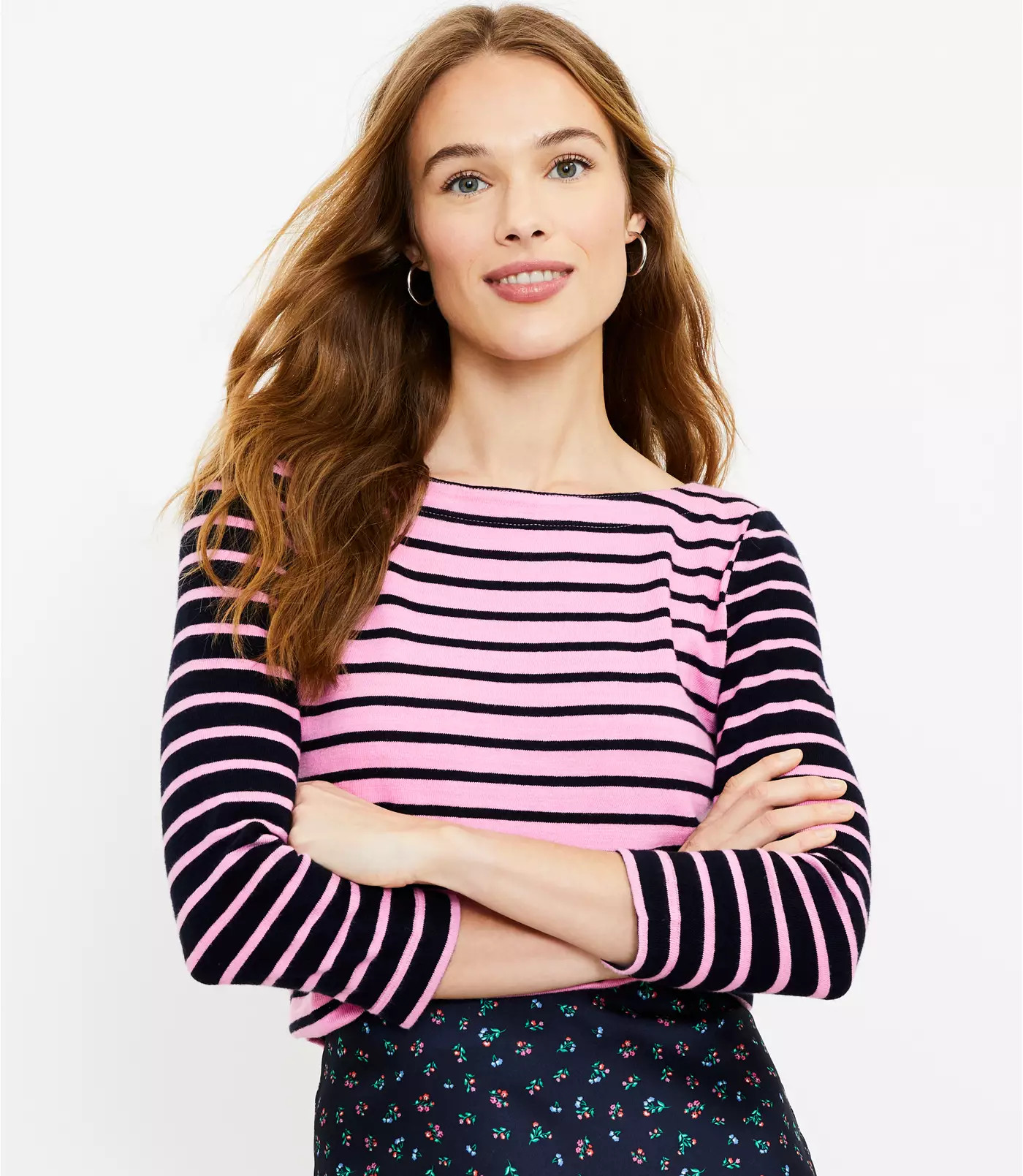 Striped Harbor Tee | LOFT