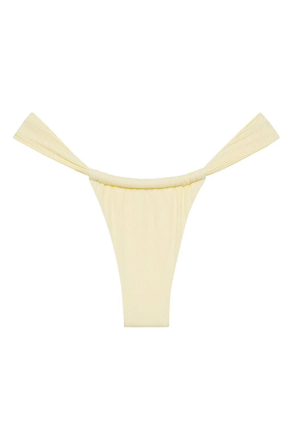 Cream Rib Sandra Bikini Bottom | Montce