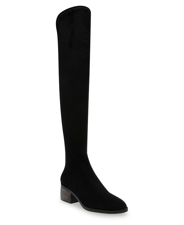 Anne Klein Women's Ainsley Over the Knee Narrow Shaft Boots & Reviews - Boots - Shoes - Macy's | Macys (US)