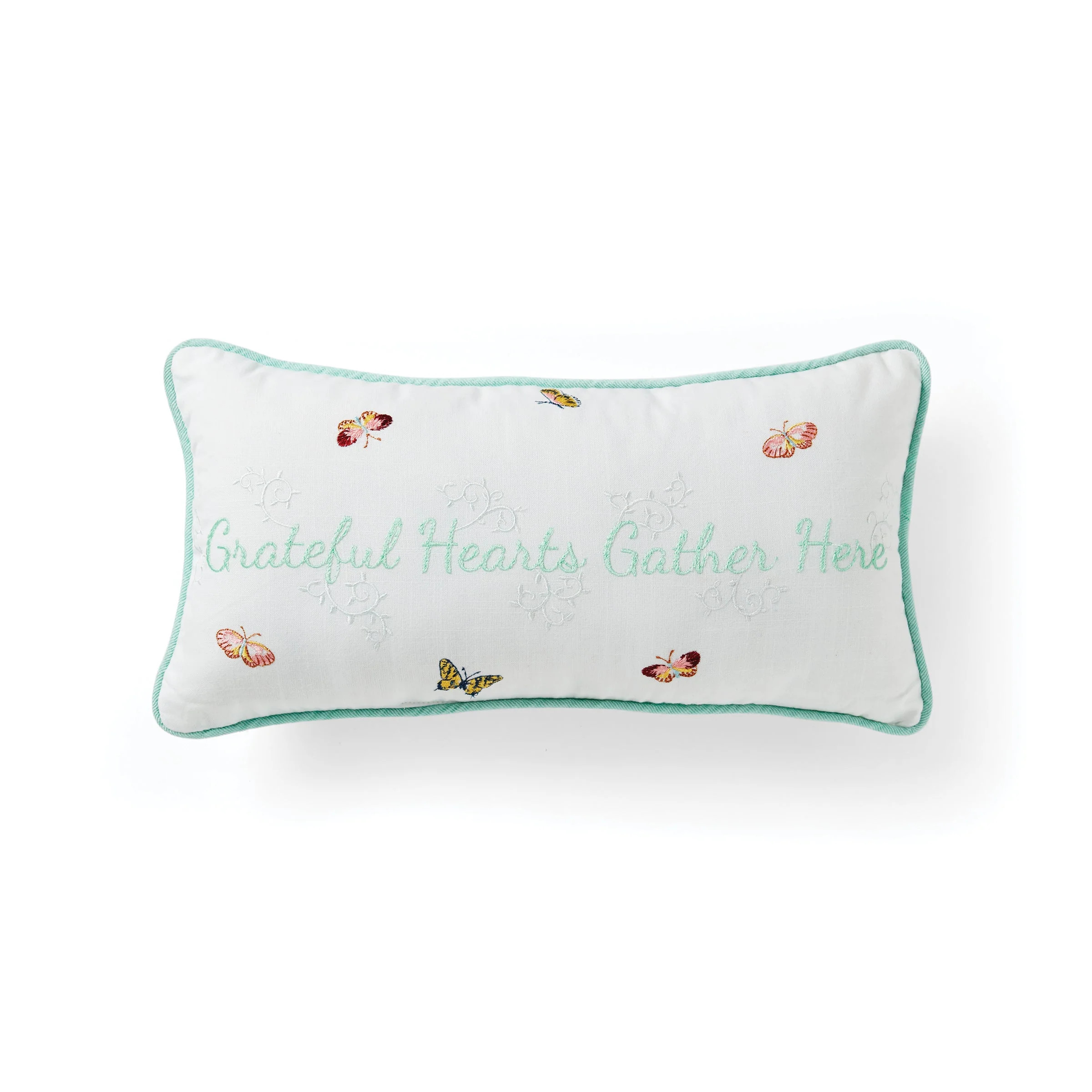 Butterfly Meadow Live Well Pillow 10X20 | Lenox
