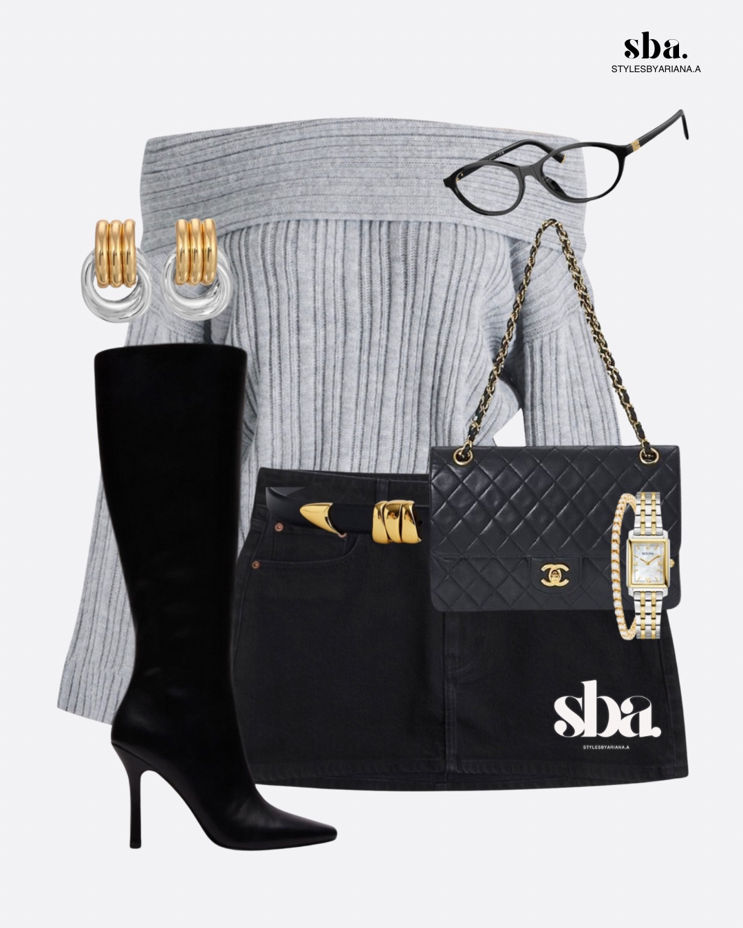 Mixing metals, playing with textures, and letting quiet luxury speak for itself ✨

Fall outfits, Boots, fall outfit, chic fall look, minimalist fall style, fall fashion inspo, neutral tones, city chic outfit, fall street style, ribbed sweater outfit, parisian outfit, monochrome style, elevated casual, off shoulder sweater, fall capsule wardrobe, timeless fashion, statement boots, mixing metals, quiet luxury style, black mini skirt, fall outfit inspo, fashion details, fall accessories, gold jewelry, sleek hairstyle, modern elegance, luxury everyday style

#LTKStyleTip #LTKSeasonal