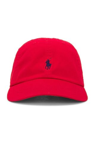 Polo Ralph Lauren Chino Cap in Rl 2000 Red | FWRD | FWRD 