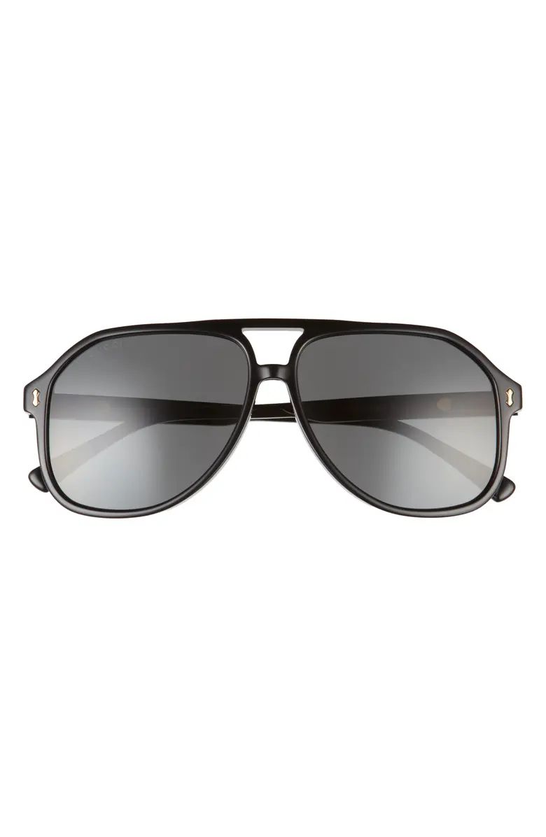 Gucci 60mm Aviator Sunglasses | Nordstrom | Nordstrom Canada