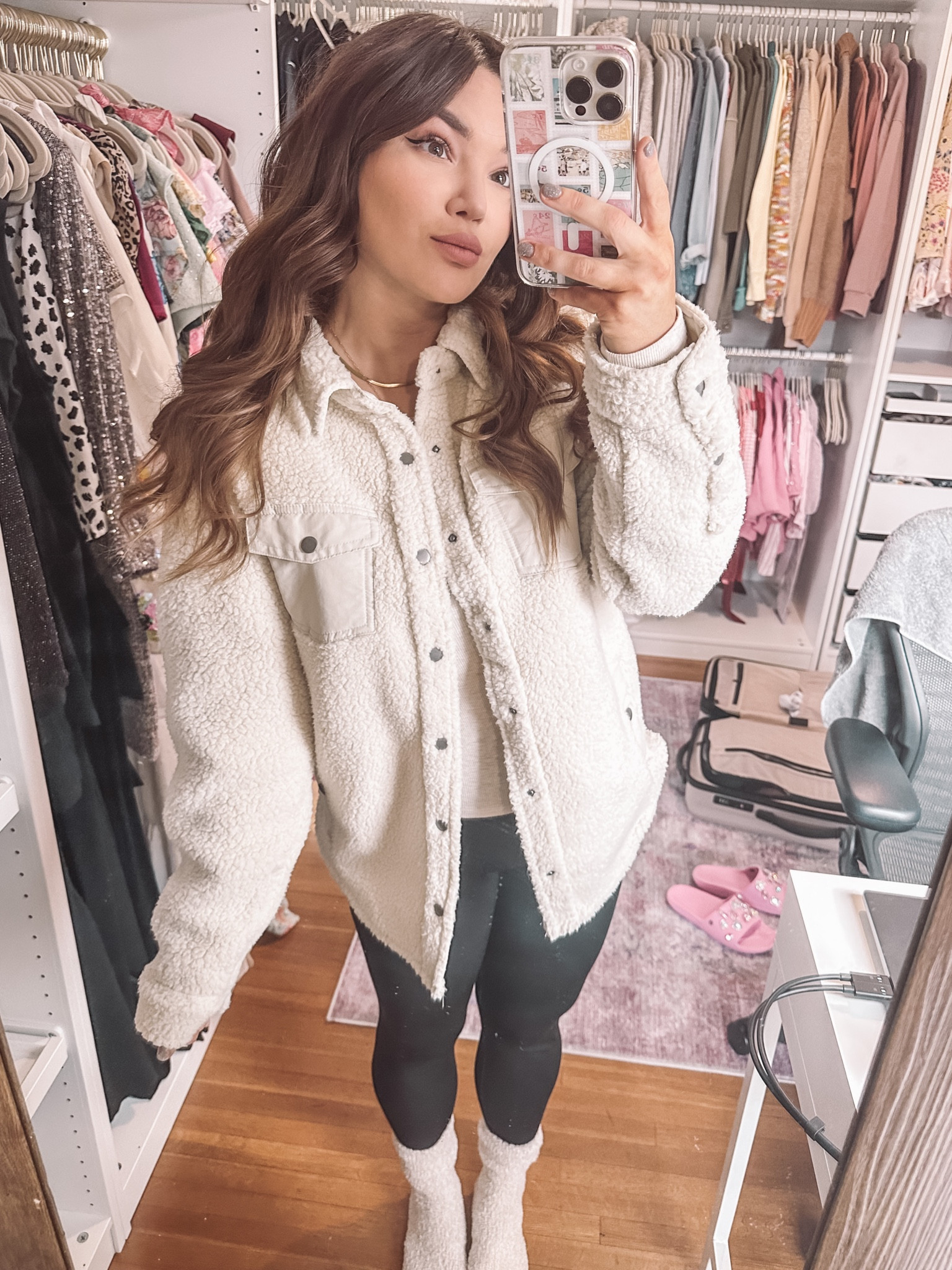 how perfect is this sherpa shacket?! it’s actually a target find from the men’s section and currently on sale for $28!wearing size small here. #targetfinds #shacketoutfit #cuteshacket #mensshacket #mensstyle #menswearfinds #targetsale

#LTKSeasonal #LTKGiftGuide #LTKHoliday