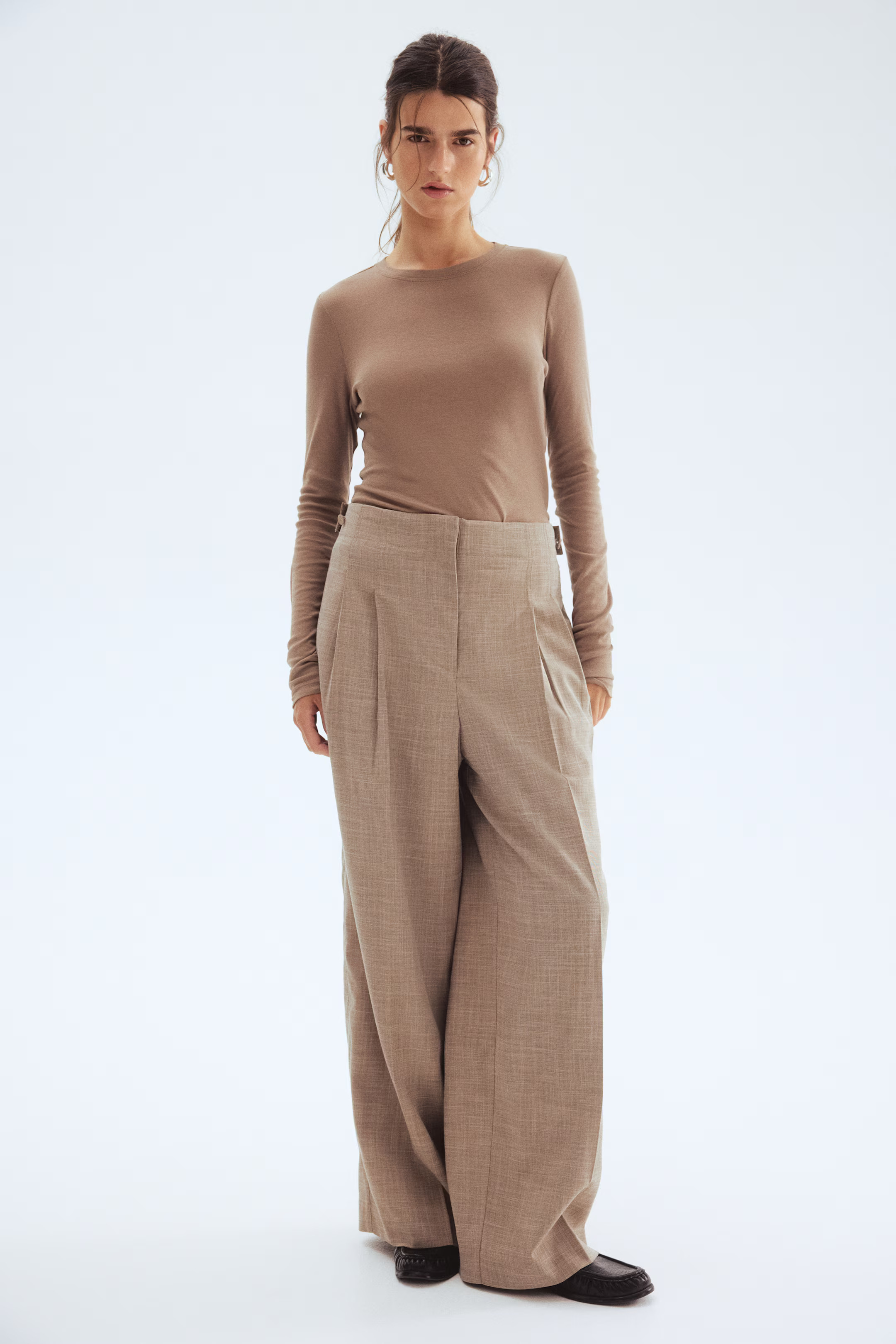 Wide tailored trousers | H&M (UK, MY, IN, SG, PH, TW, HK)