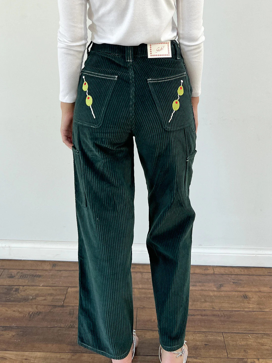 Dylan Pant - Olive/Martini | Lisa Says Gah