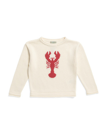 Toddler Lobster Crew Neck Sweater | TJ Maxx