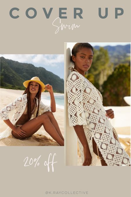 Swim cover up perfection! Can’t get enough of this crochet cardigan like cover up, also comes in orange.  

Cover-up, some cover-up, resortwear, vacation, outfits, beach, cover-up, beach, outfits, pool outfits, Swim, resort

#SpringOutfits #VacationOutfits #Resort #CoverUp #Swim

#LTKSale #LTKFind #LTKswim