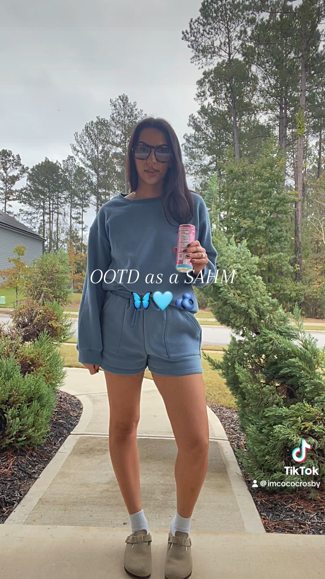 Amazon blue 2 piece outfit sweat shorts set 

#LTKStyleTip #LTKShoeCrush #LTKFindsUnder50