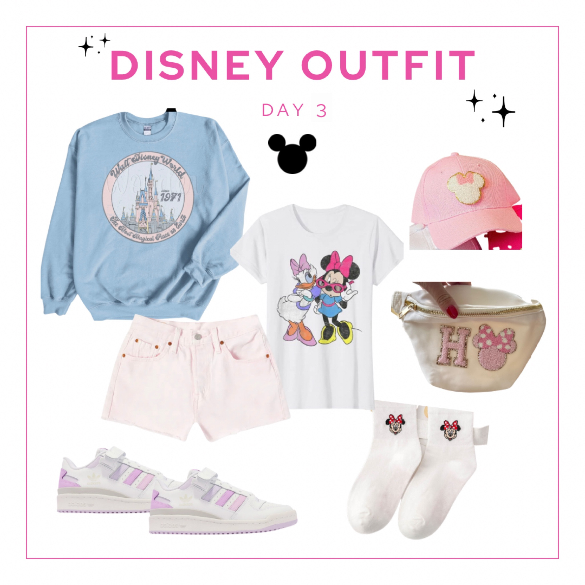 Disney world day 3 outfit! 



Disney world / Disney land / Disney outfit / Disney shirts / Etsy finds / adidas sneakers / pink outfit / magic kingdom / spring break / travel outfit / travel dress / spring outfit 

#LTKtravel #LTKSeasonal #LTKFind