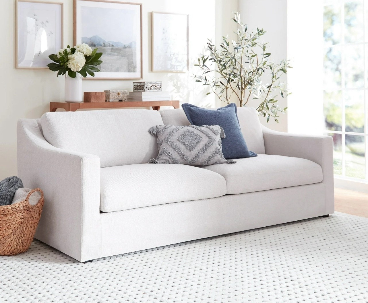 Best Seller! My Texas House Briar 87” Sofa, Cream Linen Fabric! 

#LTKHome #LTKStyleTip