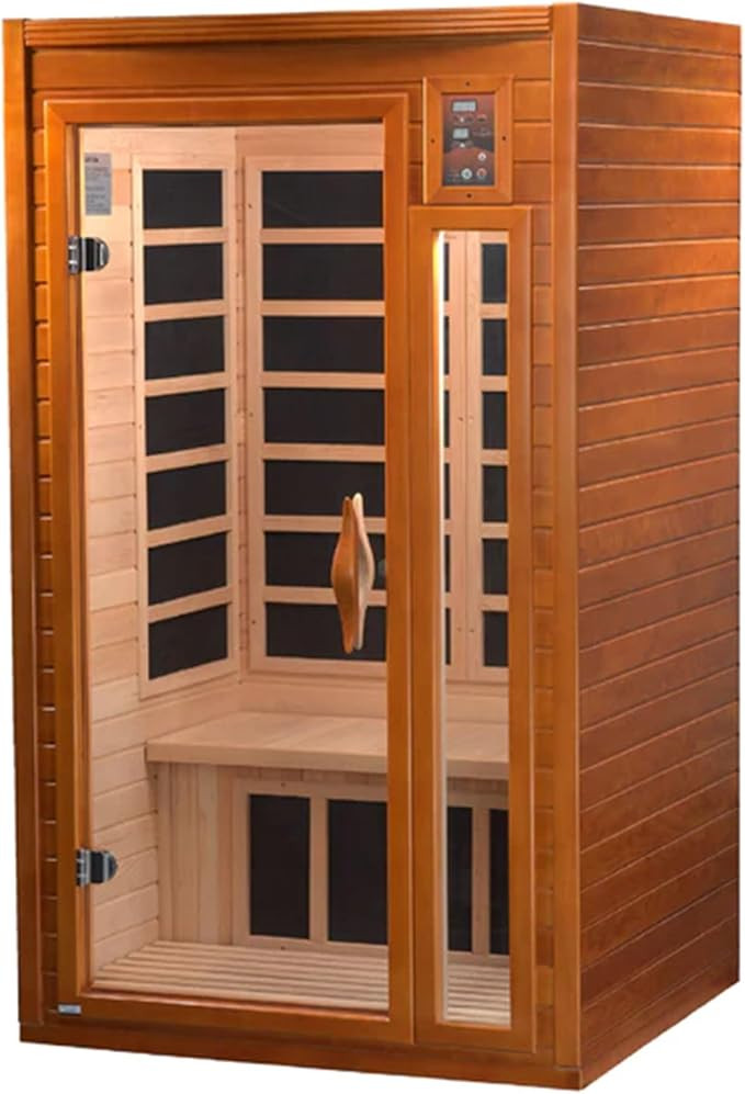 Dynamic Saunas Home Sauna with Infrared Lighting for up to 2 People, Barcelona | Amazon (US)