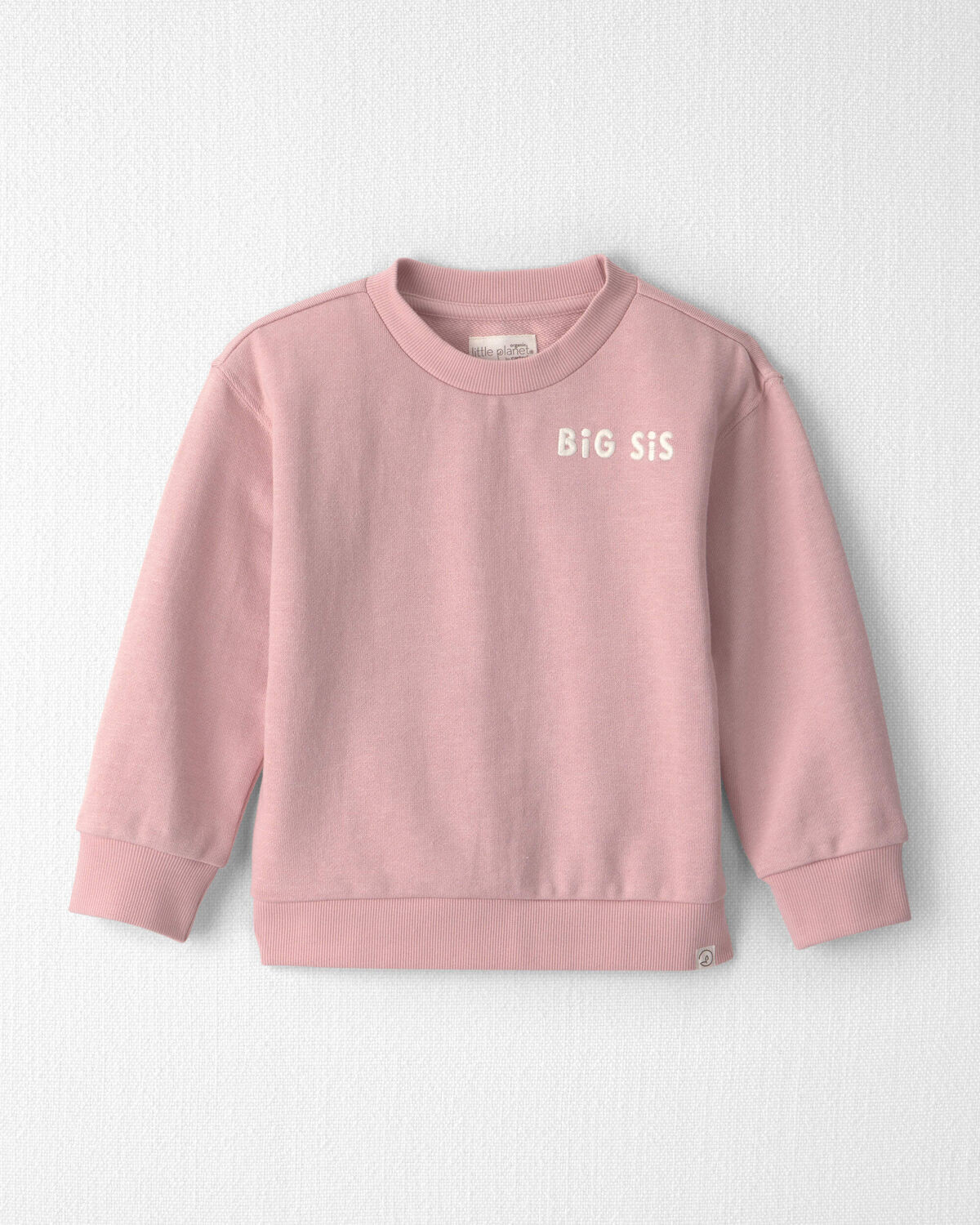 Toddler Girl Organic Cotton Big Sis Pullover - Little Planet | Carter's | Carter's Inc