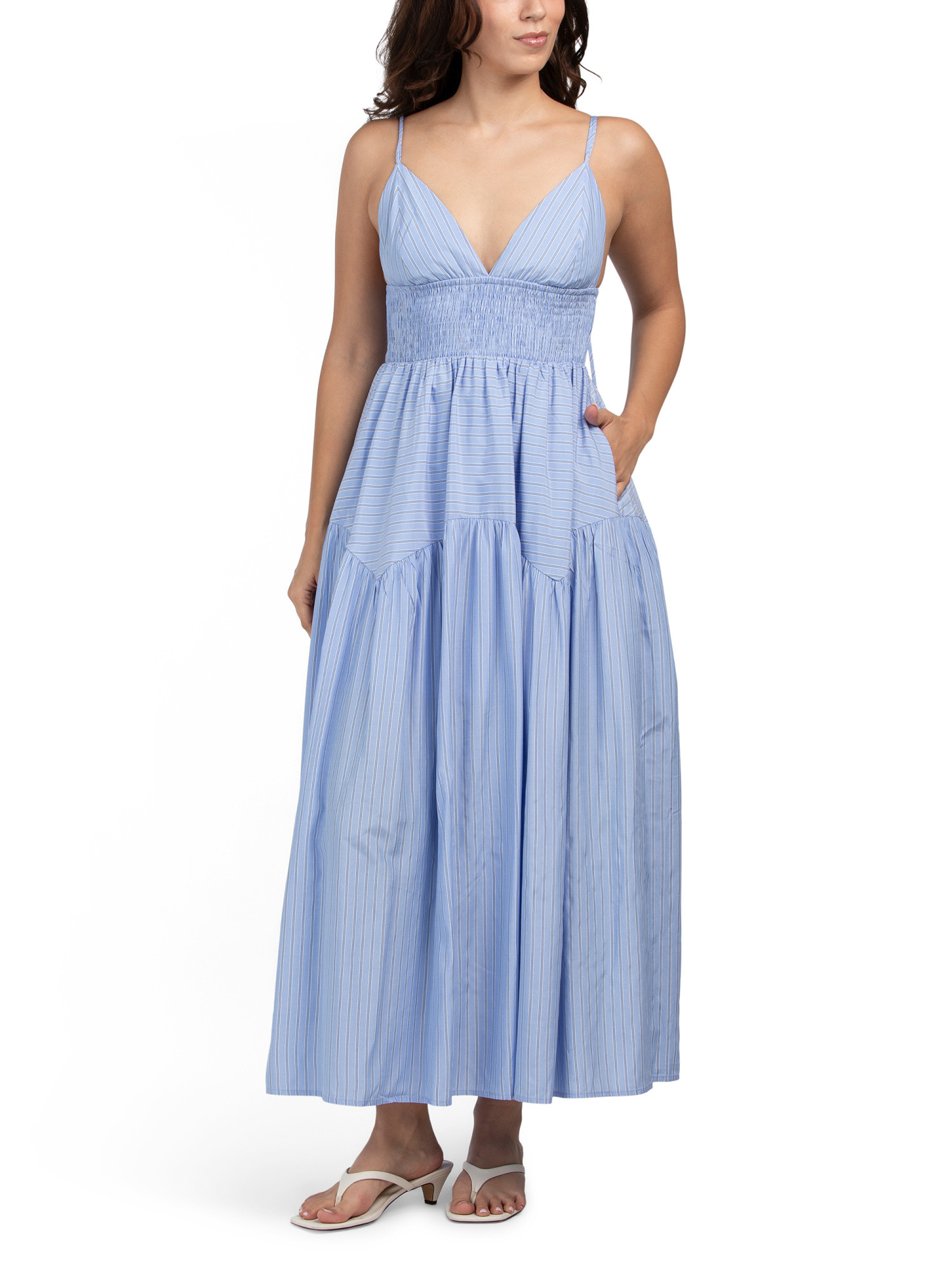 Haisley Striped Maxi Dress | TJ Maxx