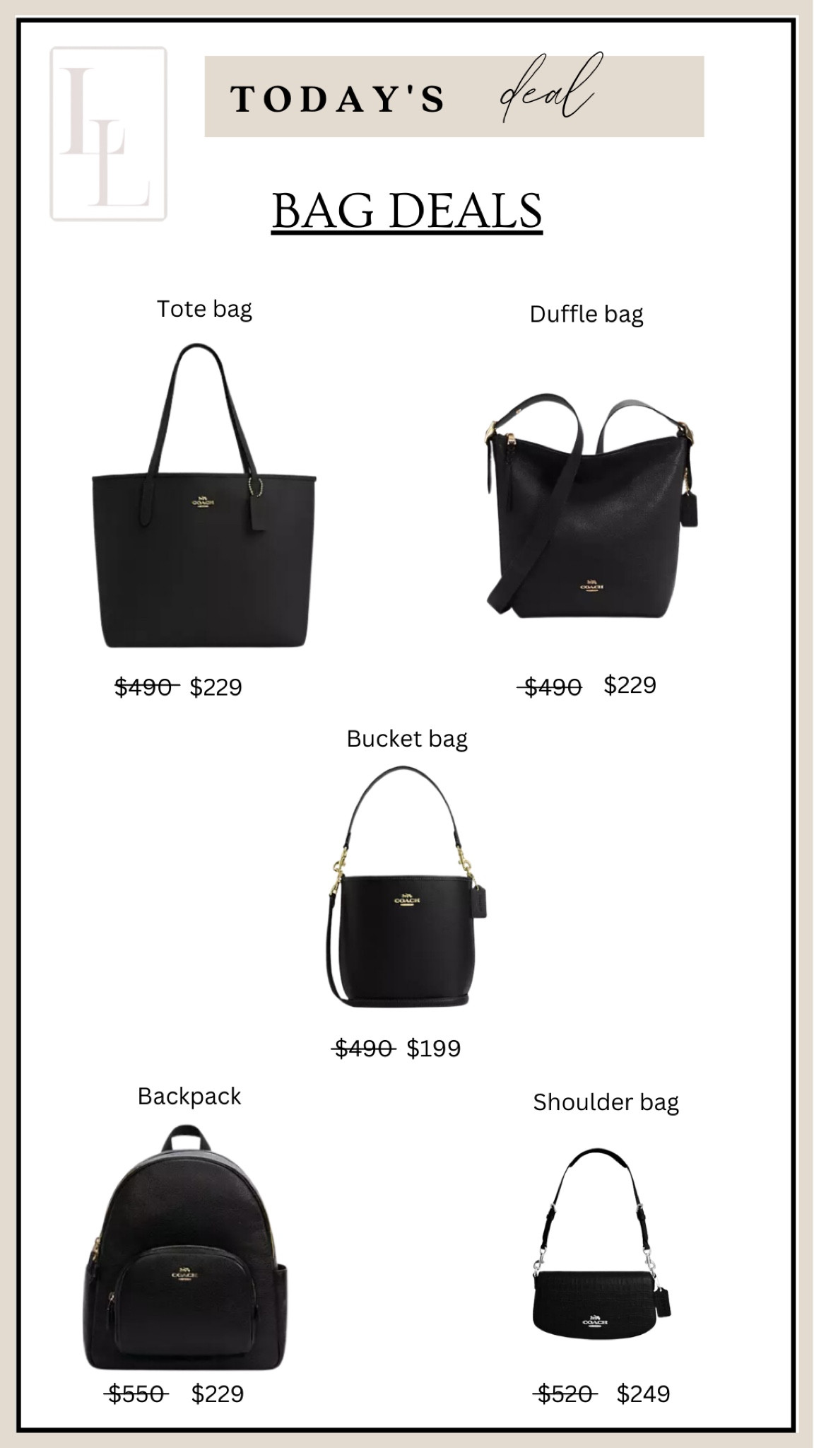 Black bag, bag, tote bag, duffle bag, bucket bag, backpack, shoulder bag

#LTKItBag #LTKSaleAlert #LTKTravel