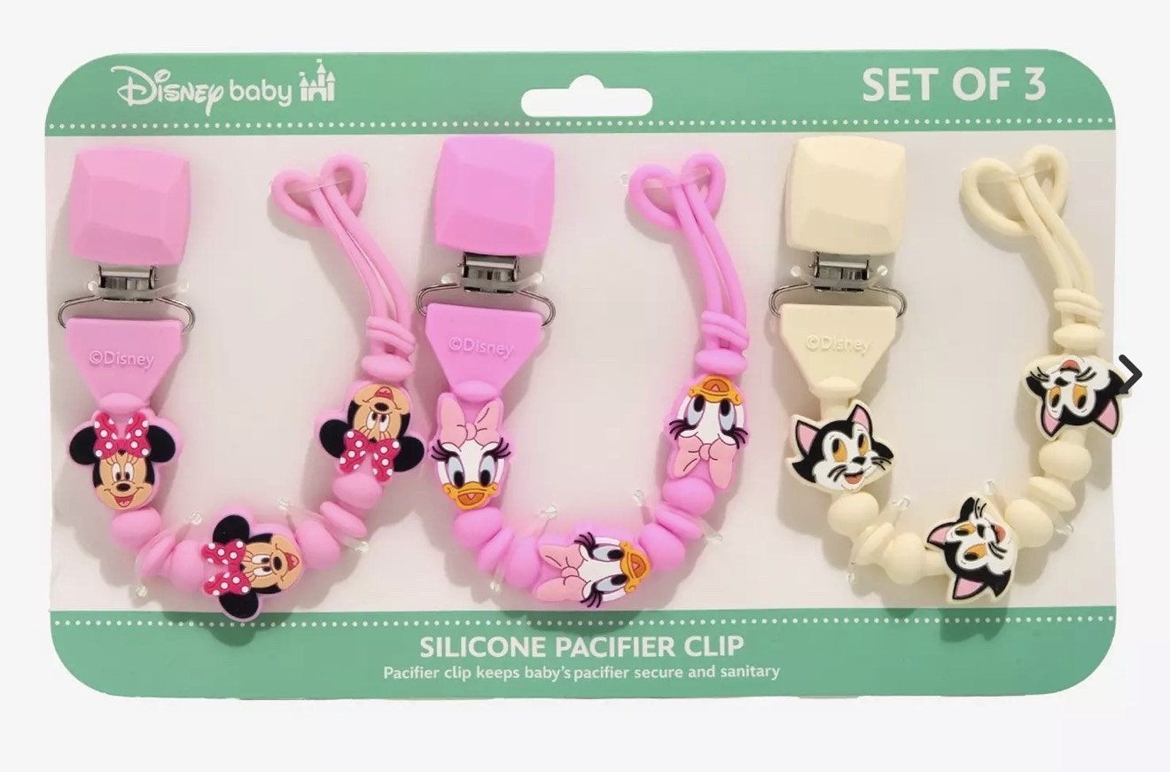 Disney pacifier clips
