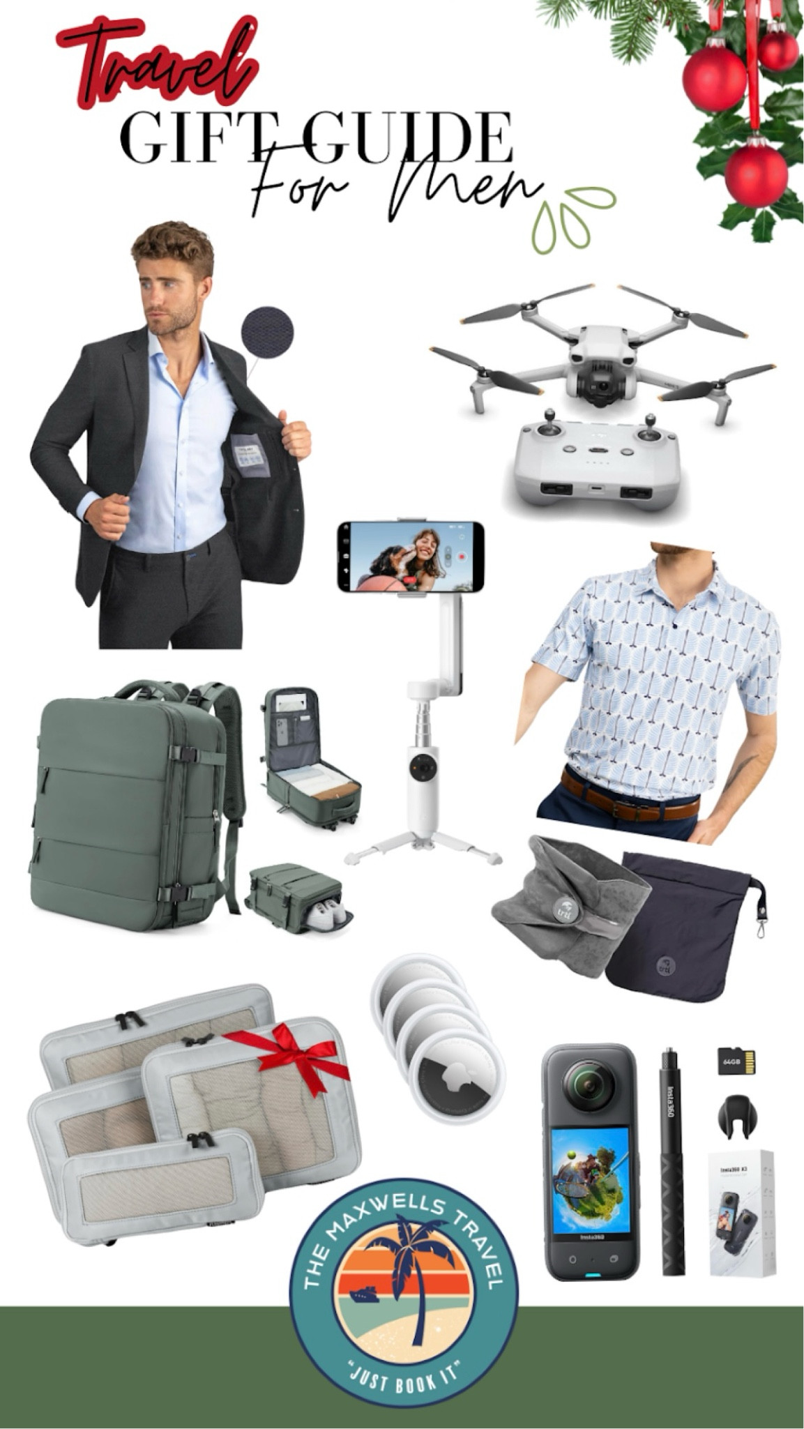 Travel Gift Guide for Men 🎁