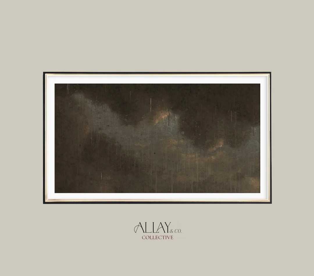 Samsung Frame TV Art  Cloud Study  Abstract Wall Art  Moody - Etsy | Etsy (US)