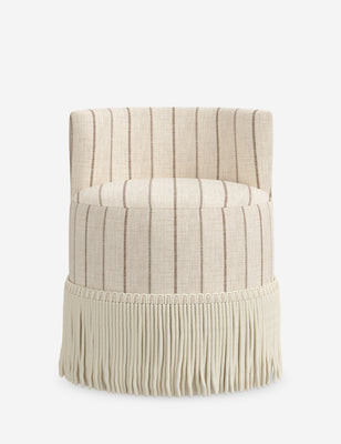 Olivares Accent Chair, Cream Performance Basketweave | Lulu and Georgia 