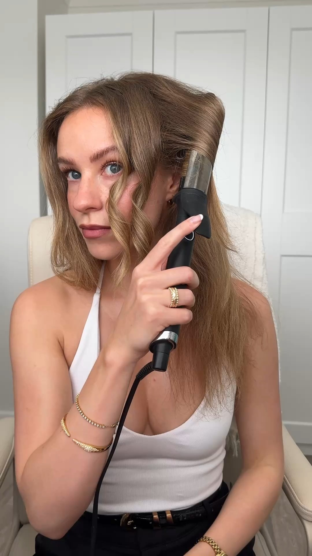 Easy soft waves, hair curler, hair oil, Moroccanoil, ghd curler 

#LTKsummer #LTKuk #LTKbeauty