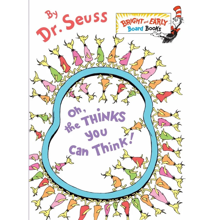Oh, the Thinks You Can Think! (Board Book) | Walmart (US)
