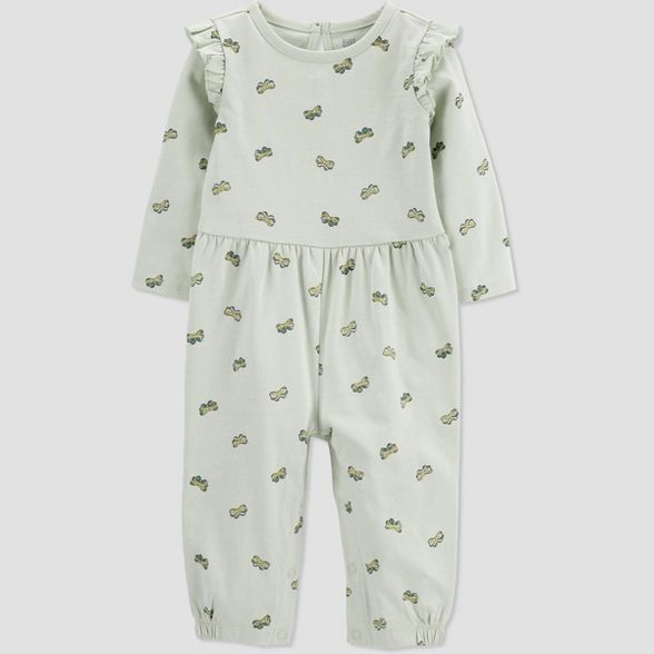Baby Girls' Butterfly Romper - Just One You® made by carter's Mint | Target