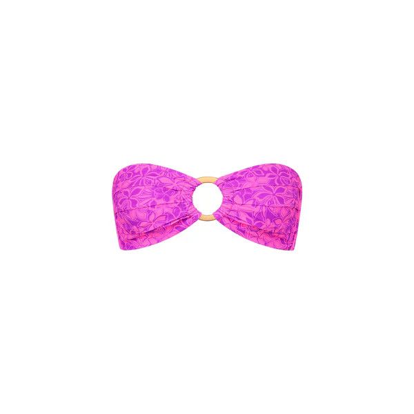 Strapless Bandeau Bikini Top - Bubble Berry | Kulani Kinis US