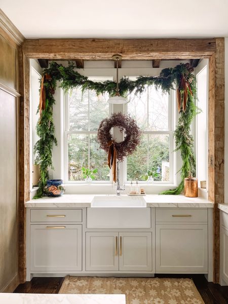Merry in the Kitchen. Snag this real rose hip wreath while you can. Handmade in Maine and it dries beautifully. Mine is from last year. 

#LTKhome #LTKHoliday #LTKSeasonal