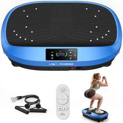 Flybird High-intensity Vibration Plate Machine | 120 Levels, 2880 Rpm For Fat Burn & Recovery | Wayfair North America