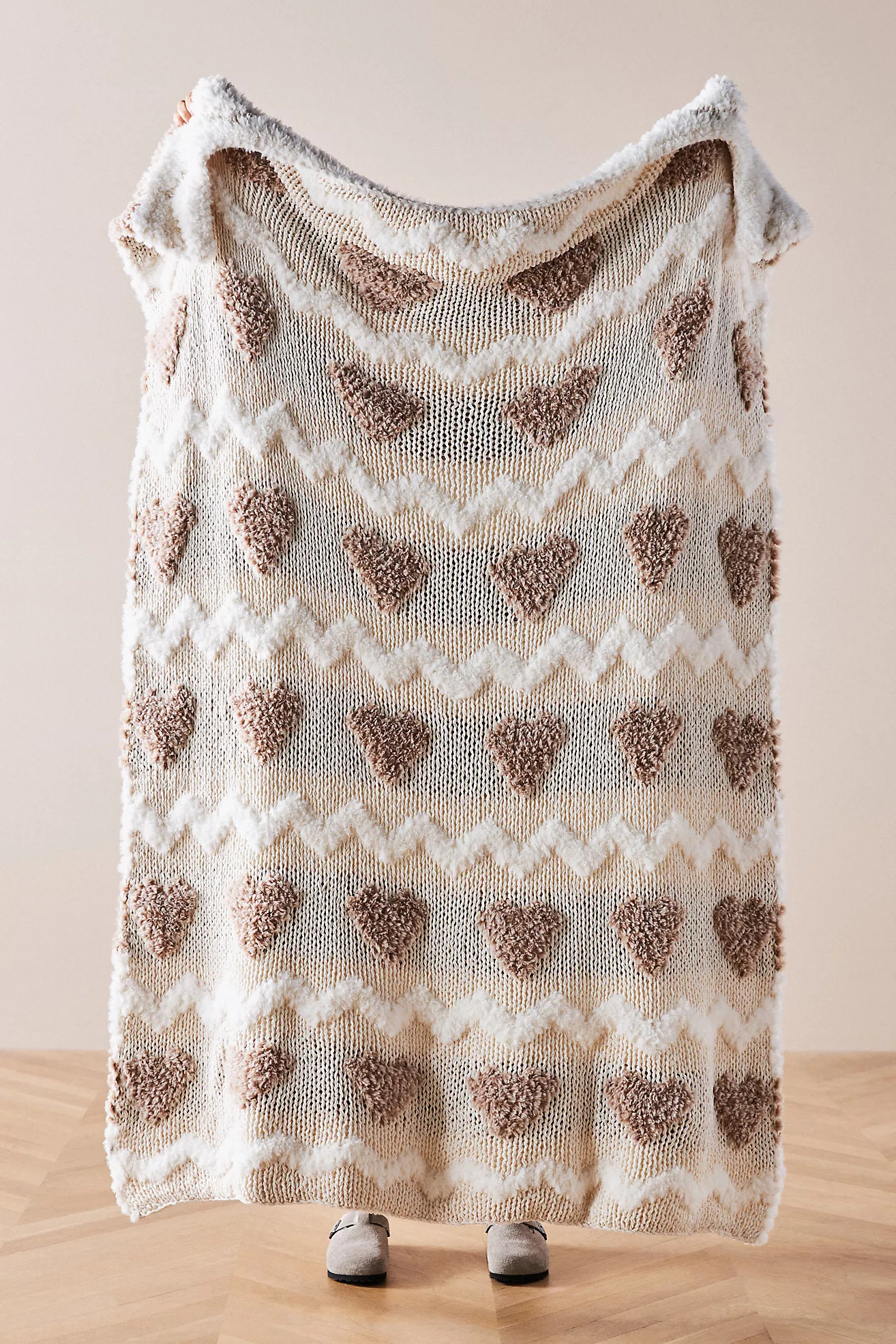 Faye Knit Throw Blanket | Anthropologie (US)