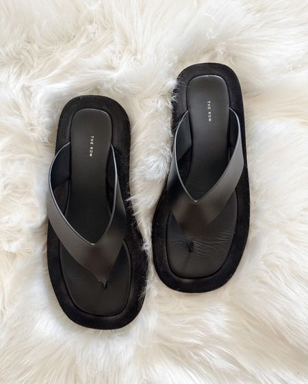 The row Giza sandals (tts). They are heavy and take 1-2 wears to break in but after that they are great! Linked similar options as well #sandals #therow

#LTKshoecrush #LTKstyletip