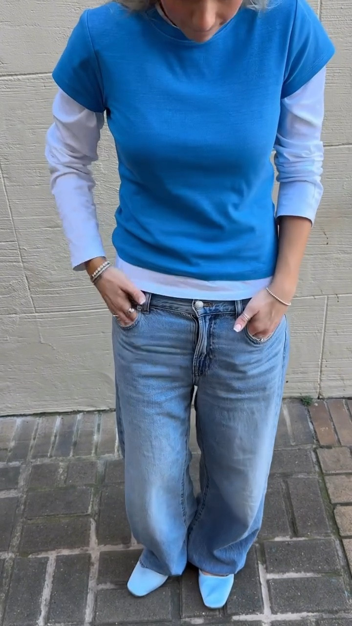 Jeans: madewell size petite 26 (could’ve sized up more for a more low waisted look)
Tee: cotton on size XS
Long sleeve: de rococo size S

#LTKootd