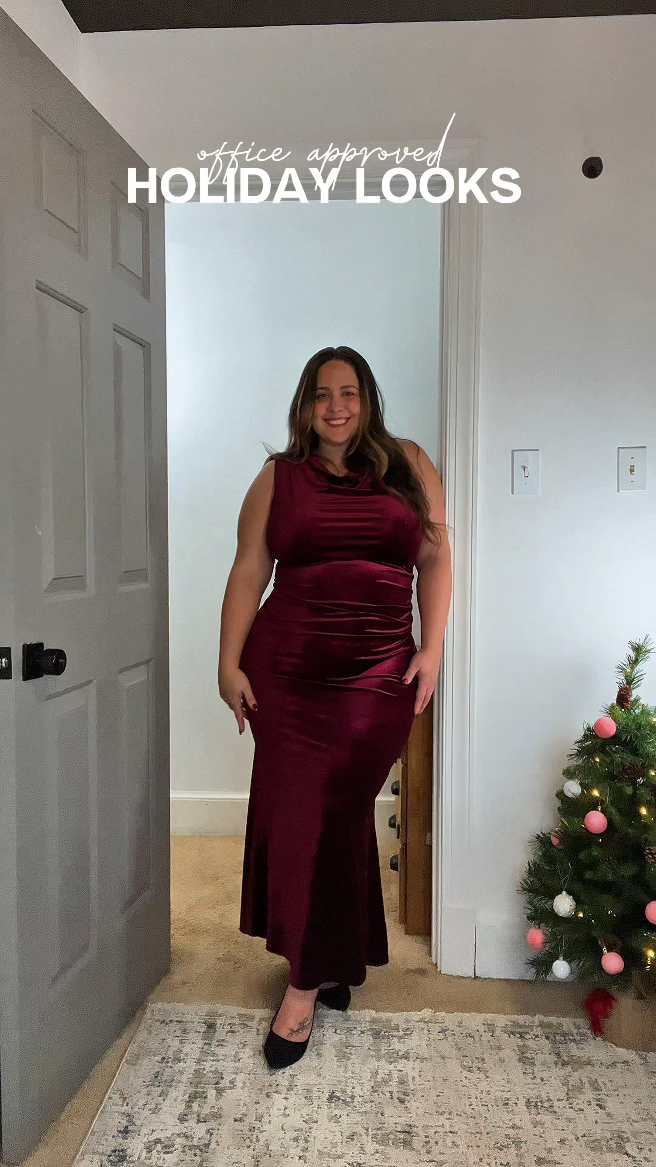 Holiday dresses for the office: 

Dress 1: size XL (would prefer an XXL) 
Promo code: G7H8H5SB
2024-11-25 TO 2024-11-29

Dress 2: size 14 
Promo code: 92QJARUB
2024-11-25 TO 12-02

Dress 3: size 16 
Promo code: E467JS6O
2024-11-26 TO 2024-11-30

Sweater: XL 
Skirt: size XL (could also fit XXL is not available) 
Promo code: QUFXXCG3
2024-11-25 TO 2024-11-30 

Codes & coupons only work for a limited time! If you get an error, it may have maxed the color/size you selected.. so try another one


#LTKMidsize #LTKStyleTip #LTKHoliday