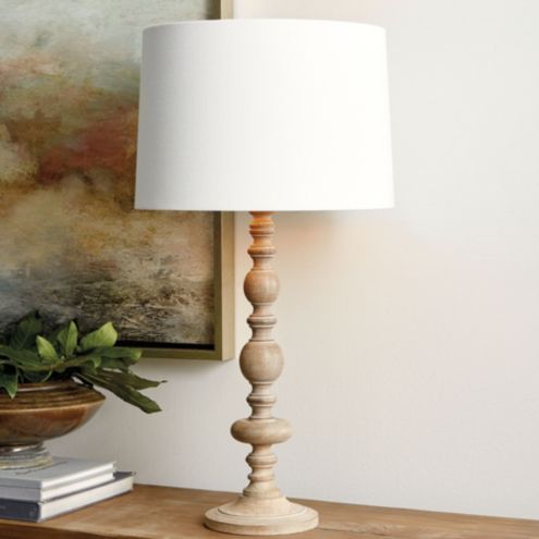 Peyton Wood Table Lamp Base | Ballard Designs, Inc.