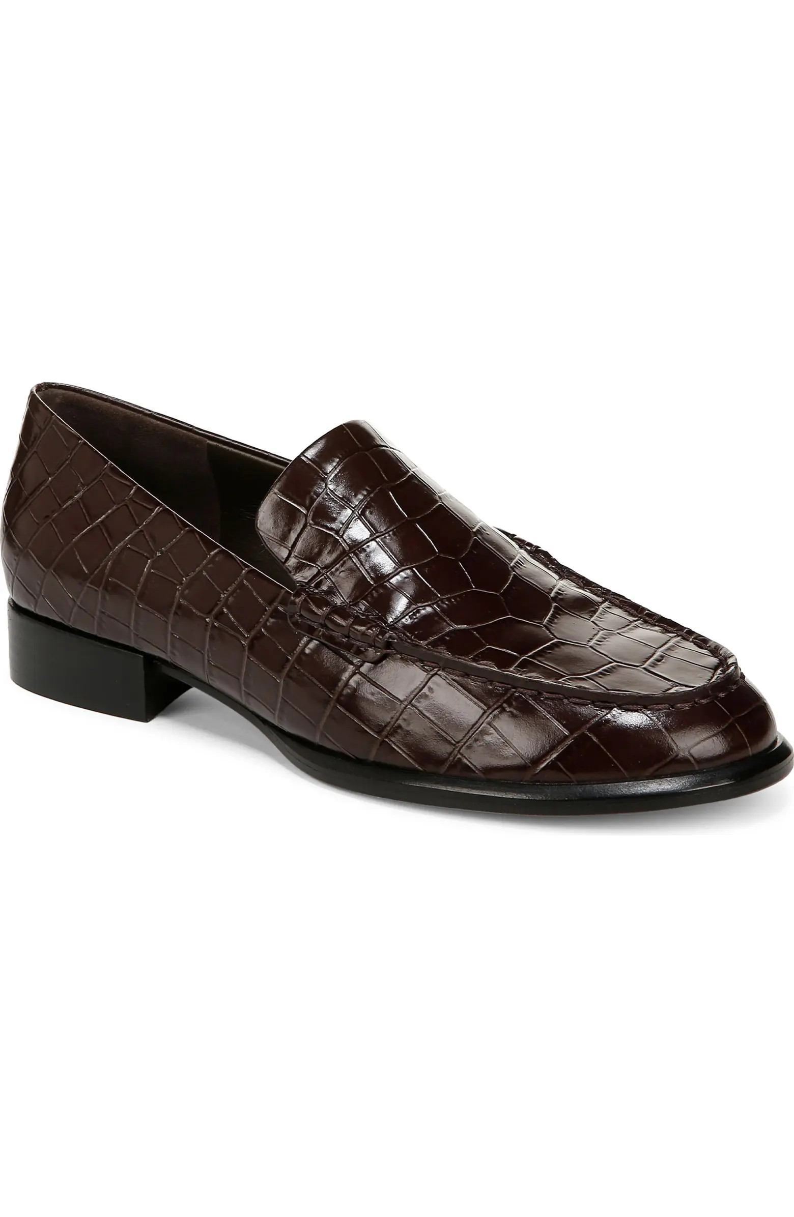 Naomi Croc Embossed Loafer (Women) | Nordstrom