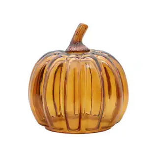 4.5" Glass Pumpkin Tabletop Décor by Ashland® | Michaels | Michaels Stores