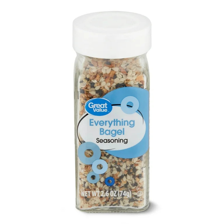 Great Value Everything Bagel Seasoning, 2.6 oz | Walmart (US)