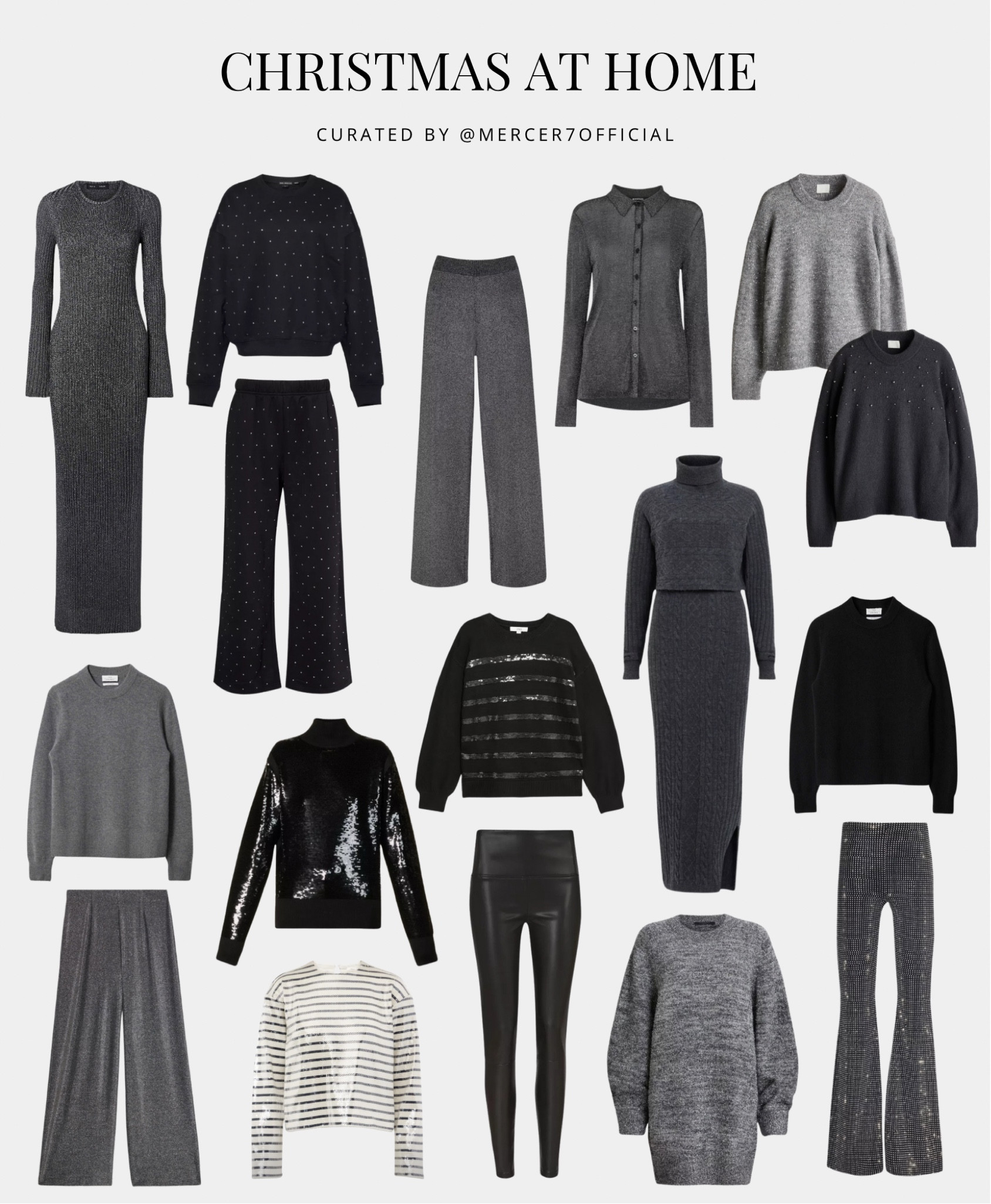 If you’re planning to spend Christmas at home, here are some great outfit options! Keeping it festive with some sparkle, whilst prioritising comfort.

#LTKwinter #LTKeurope #LTKstyletip