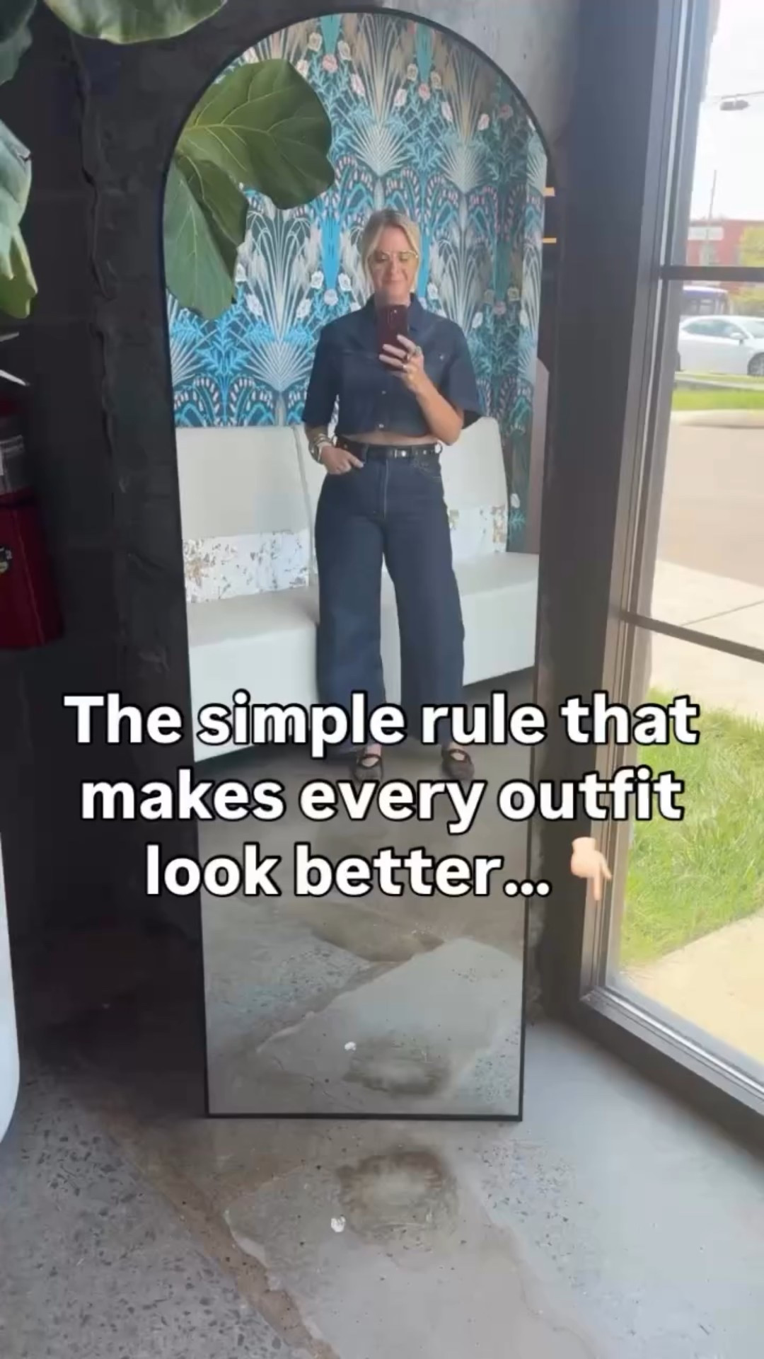 ✨ Ever put on an outfit and feel like something is off? The secret is The Rule of Thirds! 

Instead of splitting your outfit in half (which can make you look boxy or unbalanced), try dividing it into ⅓ + ⅔ proportions. This creates a more flattering, effortless look.👖
 
Example: 
High-waisted jeans + a tucked-in sweater = ✔️ 
Low-rise jeans + a long untucked top = ❌ 

Try it out and see the difference! Would you wear this? 👇
#personalstylist #stylehack #fashiontips  #howtostyle #effortlessstyle styletricks fashionhacks wardrobetips stylemadeeasy outfitideas