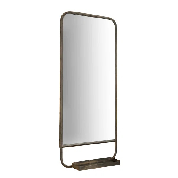 Yost Rectangle with Shelves Accent Mirror | Wayfair North America