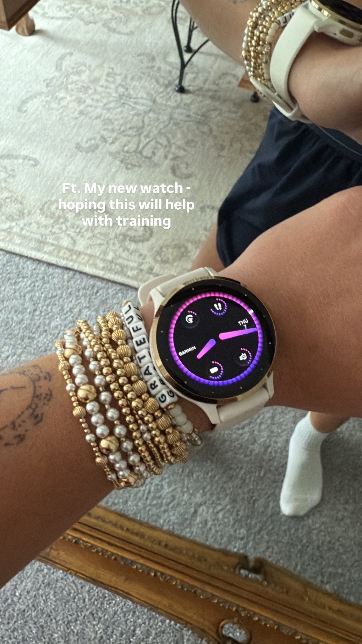 8/7/25 New Garmin Watch for HYROX Training

Just got the Garmin Venu 3S from Amazon! It’s sleek, super lightweight, and tracks everything I need — from runs to recovery. Linking the exact one I got!

#LTKActive