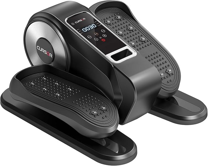 Under Desk Elliptical Machine, Electric Seated Pedal Exerciser, Mini Elliptical Leg Exerciser wit... | Amazon (US)