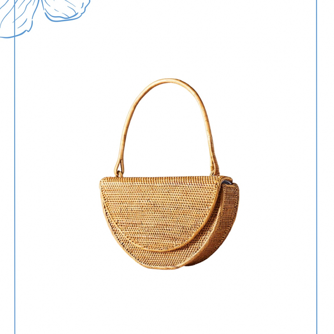 Raffia woven shoulder bag, spring handbag, mini bag, Anthropologie purse 

#LTKunder100 #LTKitbag