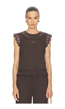 The Garment Kirsten Cloth Top in Brown from Revolve.com | Revolve Clothing (Global)