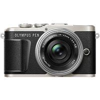 Olympus PEN E-PL9 Compact System Camera with 14-42mm EZ Lens, 4K Ultra HD, 16.1MP, Wi-Fi, Bluetooth, 3 Tiltable LCD Touch Screen | John Lewis UK