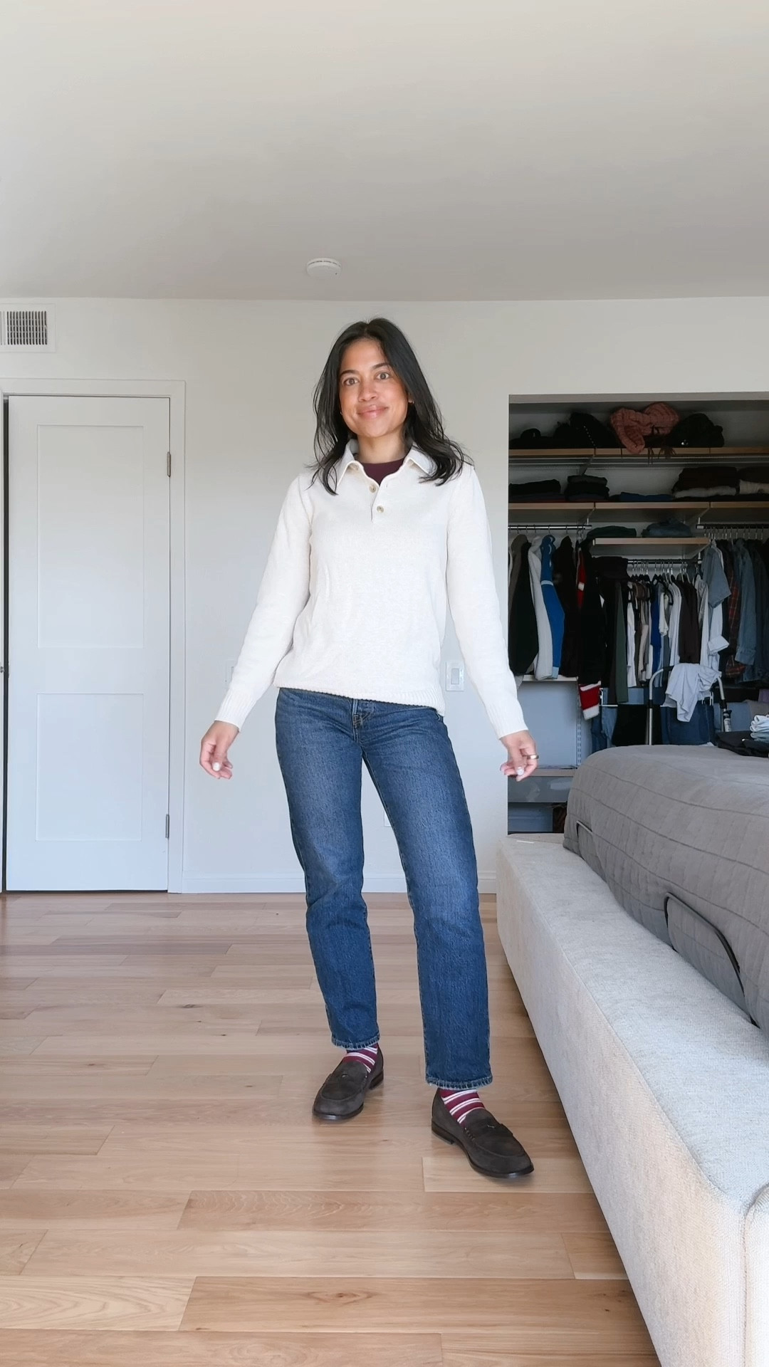 Looking like a school boy but I love it

#LTKootd #LTKSeasonal #LTKgrwm